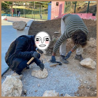 taller de pedra seca per a joves