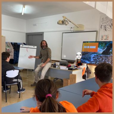 taller de pedra seca per a joves